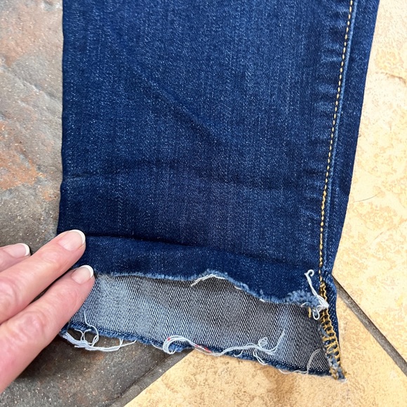 GAP Distressed Factory Leggings Skimmer Sz 6/28R - Picture 5 of 6